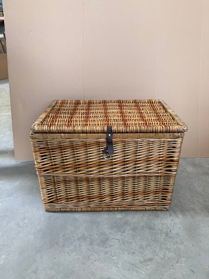 John Lewis Modern Country Woven with Leather Strap, Natural