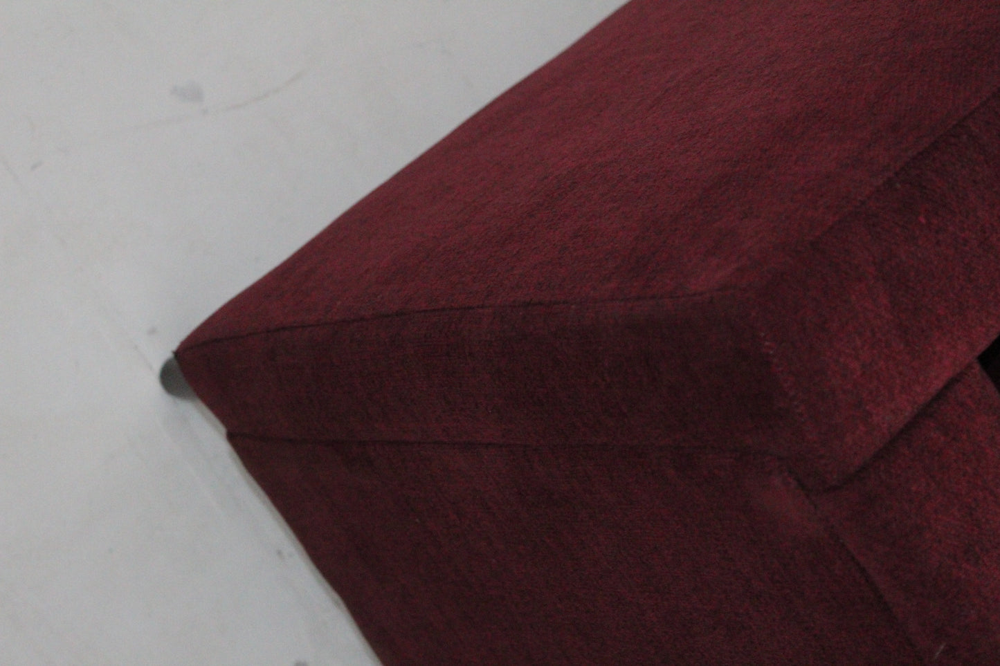 JOHN LEWIS BOOTH MEDIUM 2 SEATER SOFA IN A DEEP RED