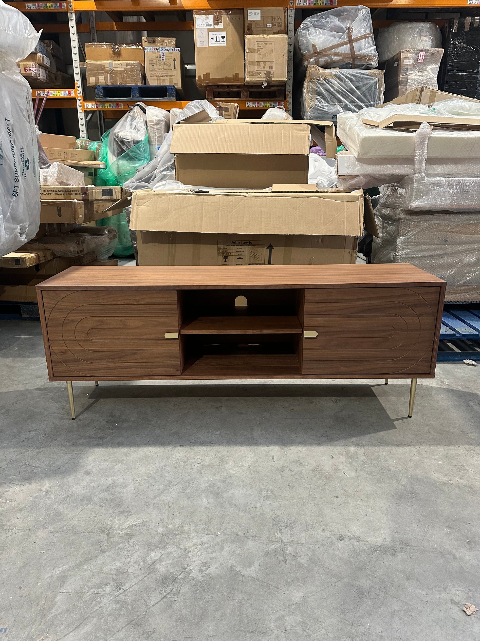 John Lewis Harvard Media Unit, Walnut