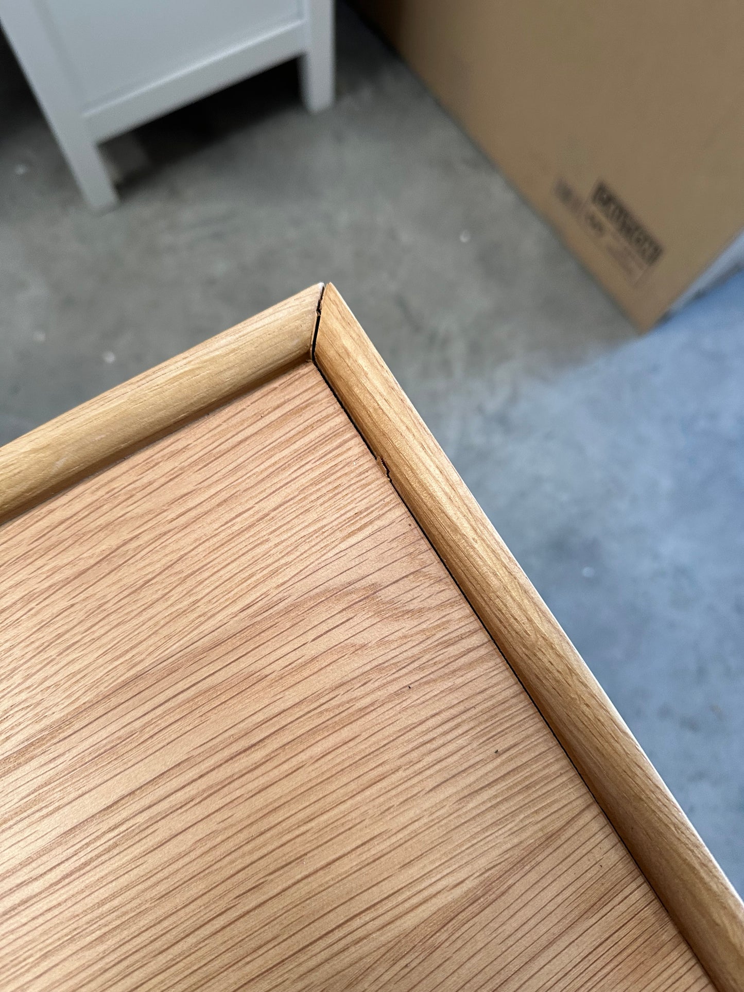 John Lewis Notch 2 Door 2 Drawer Sideboard in Oak