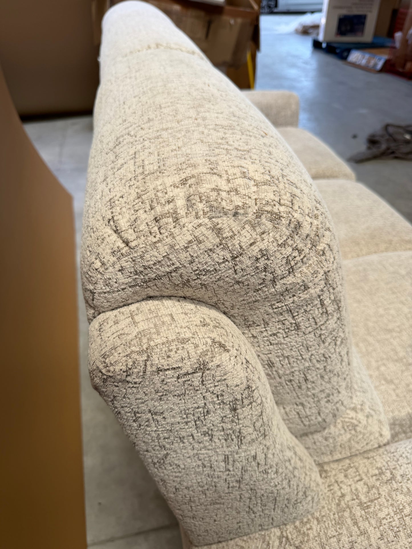 G Plan Hamilton Grey Fabric 3 Seater Sofa Fixed Non Recliner UK Made