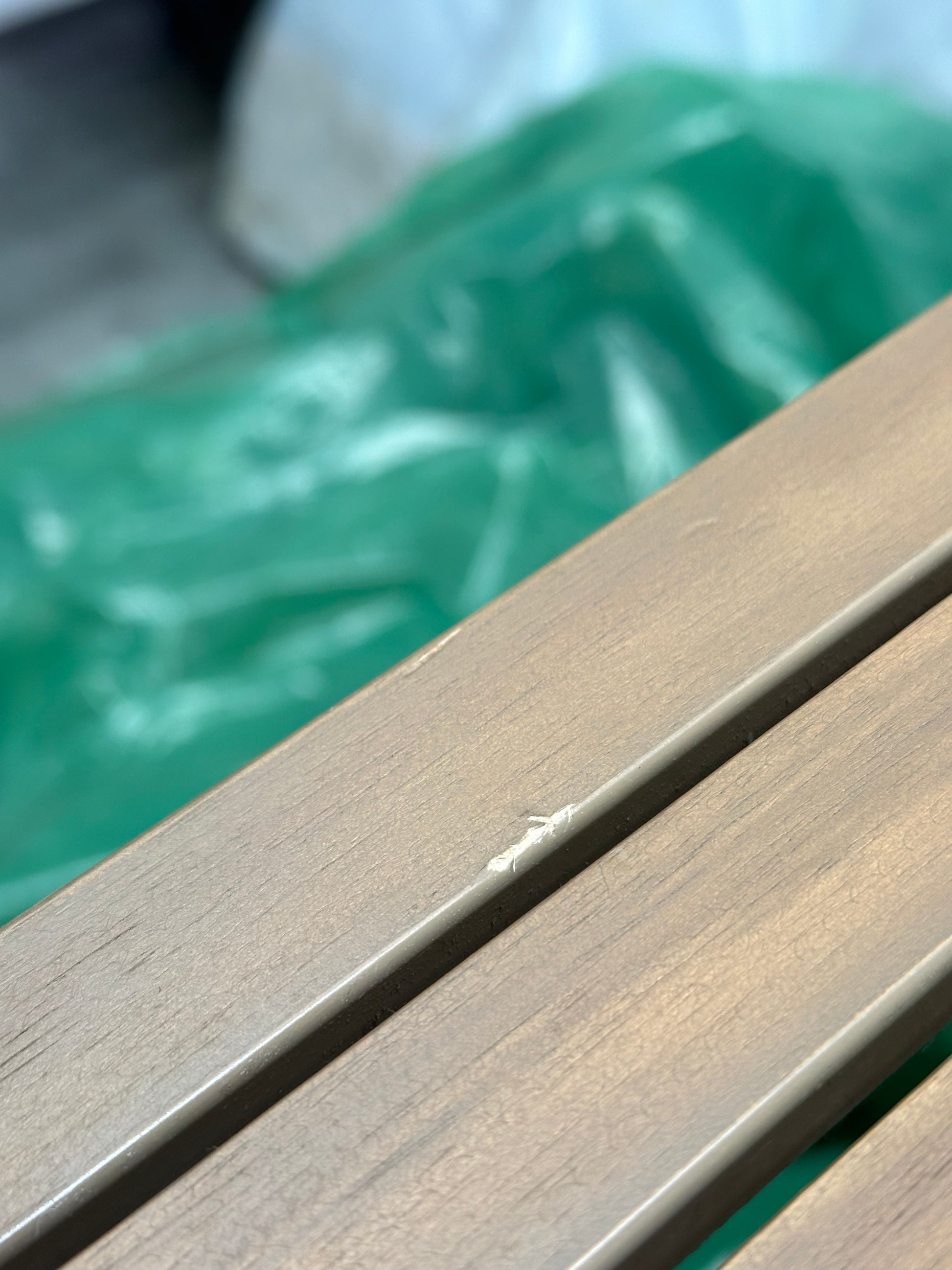 John Lewis Mona Rectangular Garden Dining Table, 175cm (Acacia Wood), Natural