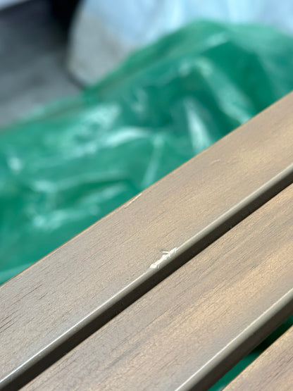 John Lewis Mona Rectangular Garden Dining Table, 175cm (Acacia Wood), Natural