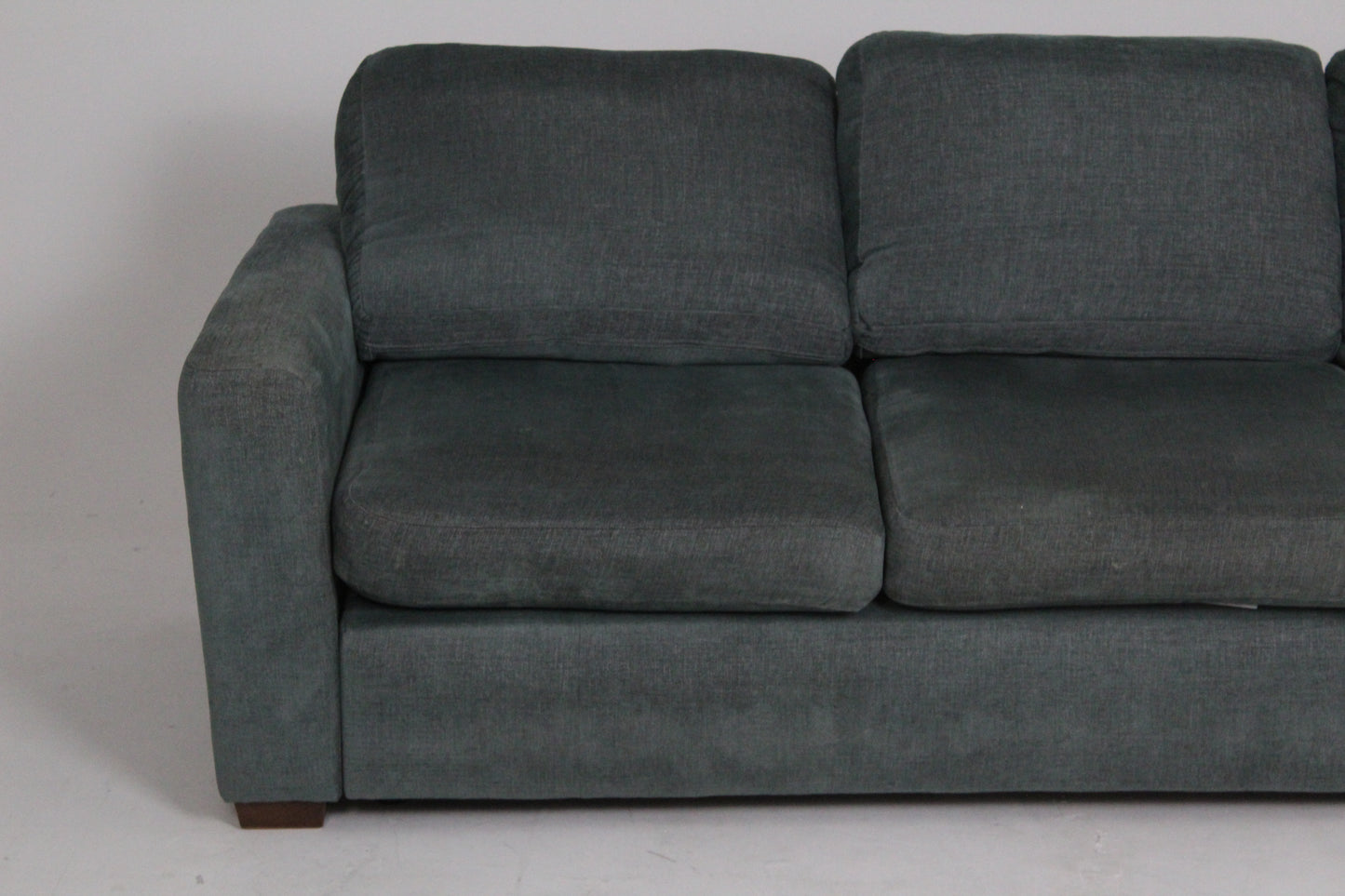 John Lewis Oliver Modular Grand 4 Seater in Alpine Green Chenille