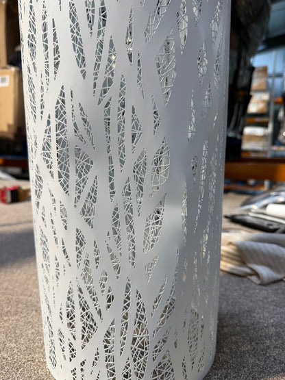 list John Lewis Devon Floor Lamp, White