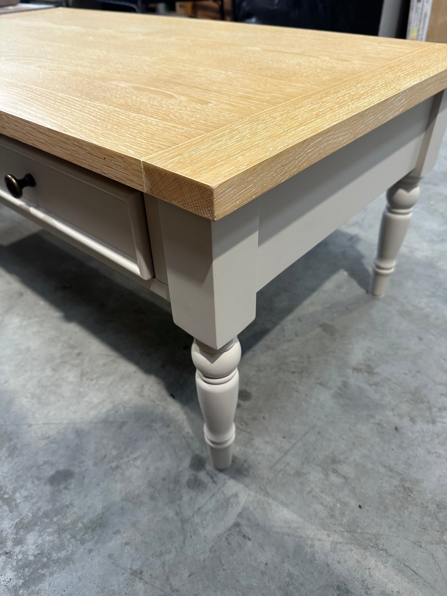 John Lewis Foxmoor Storage Coffee Table, FSC-Certified, Oak & Cream