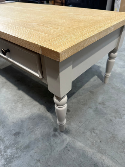 John Lewis Foxmoor Storage Coffee Table, FSC-Certified, Oak & Cream