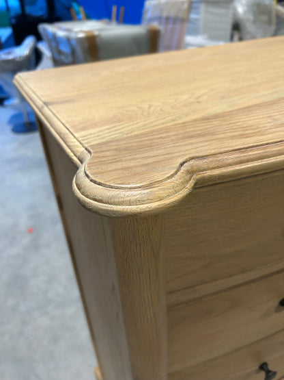 John Lewis Louis 5 Drawer Chest, Oak