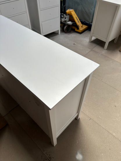 John Lewis Chest of Drawer White Wilton 7 Drawer