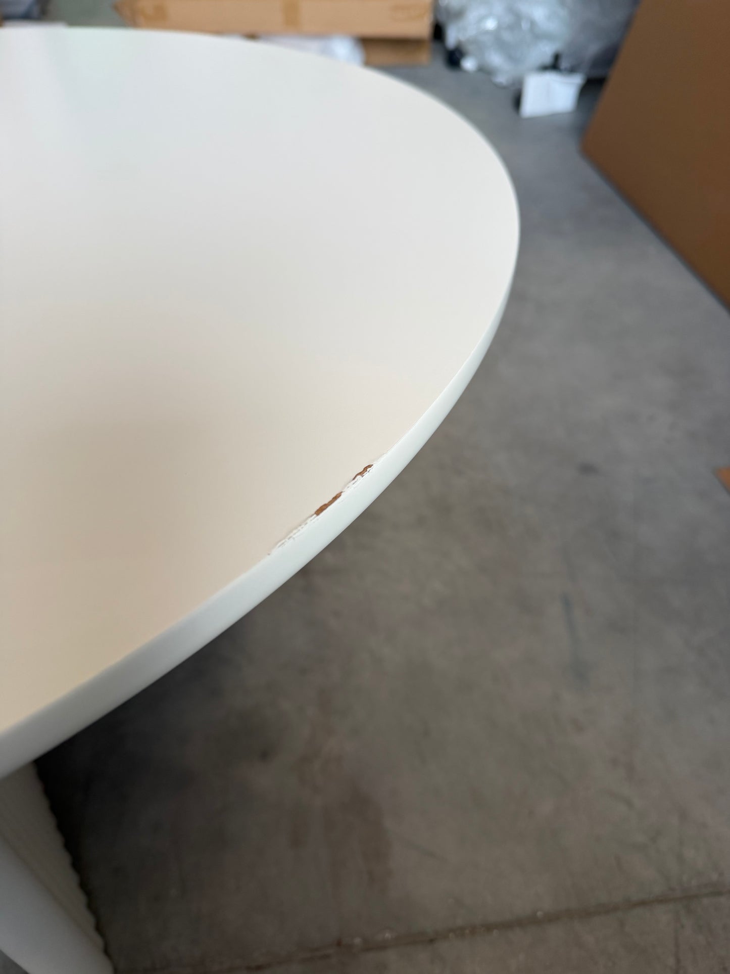 John Lewis Palma Round Coffee Table Greige