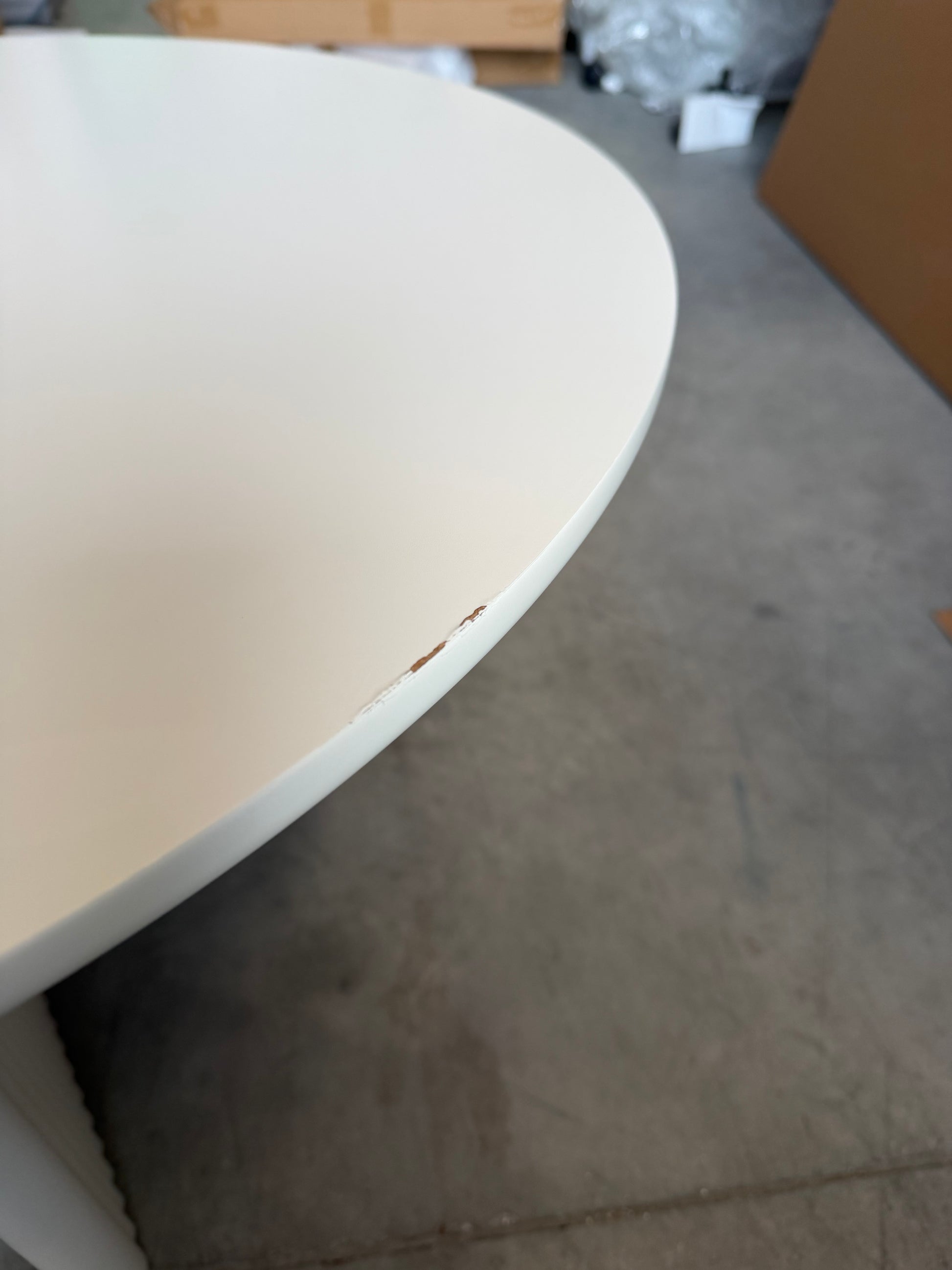 John Lewis Palma Round Coffee Table Greige