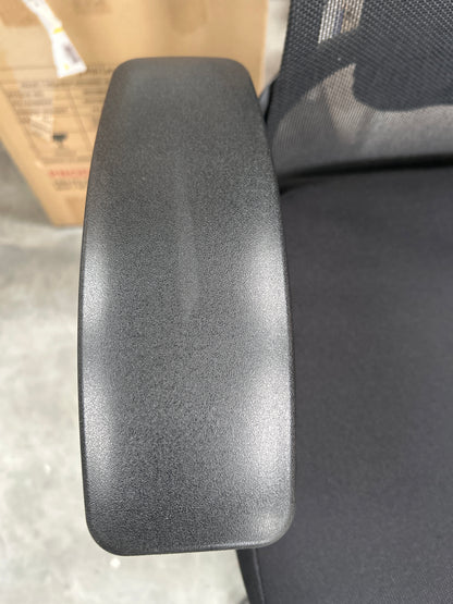 John Lewis James Mesh Office Chair, Black