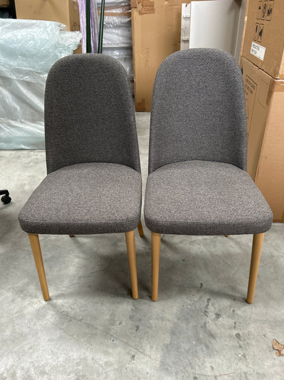 John Lewis Seek Dining Chairs, Set of 2 Grey