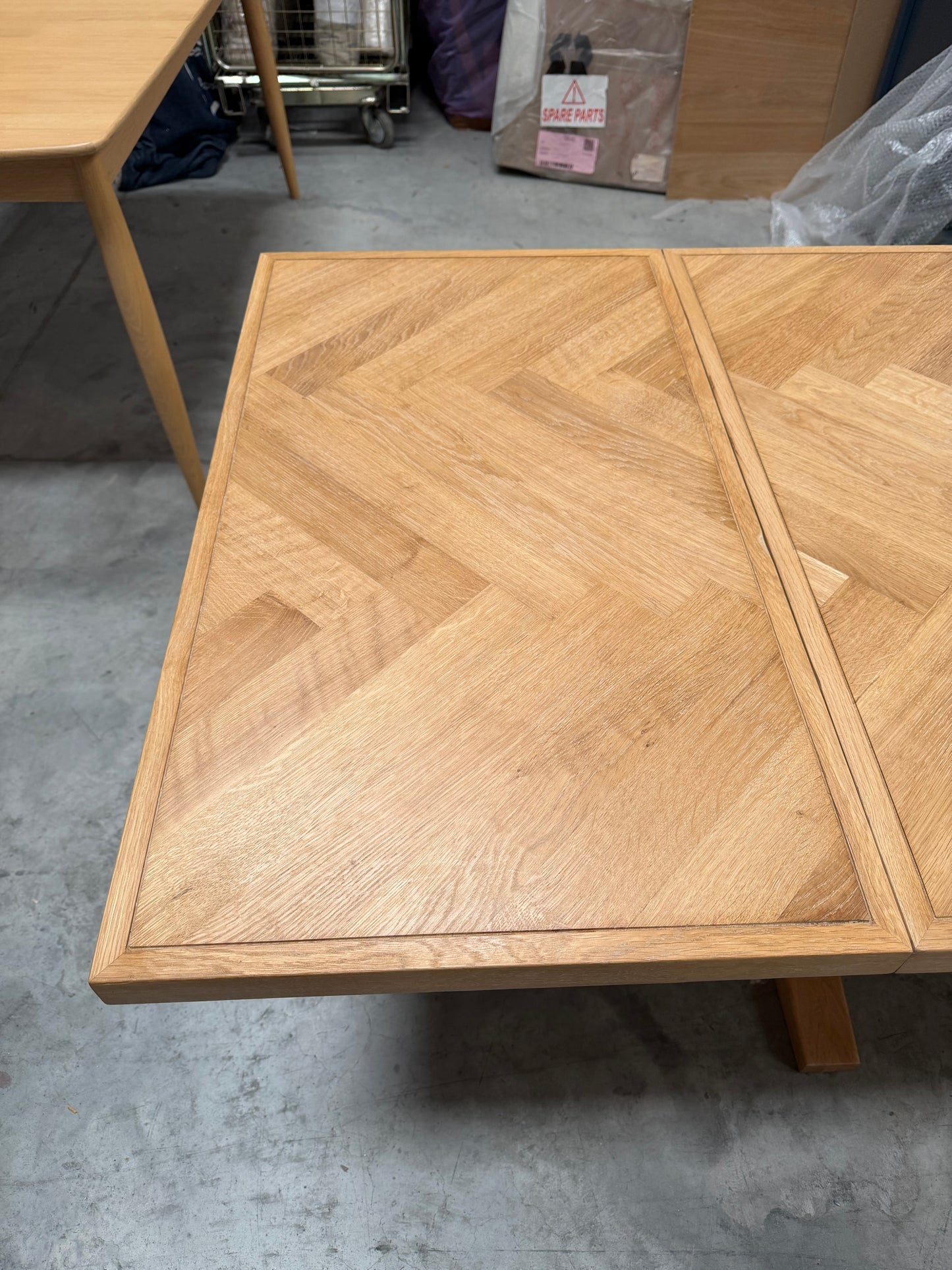 John Lewis Estate 6-10 Seater Extending Dining Table, Natural