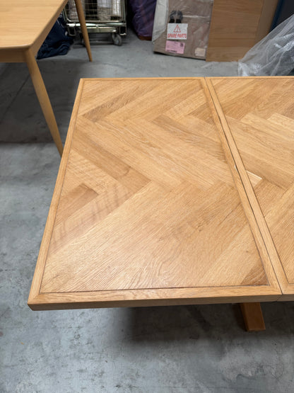 John Lewis Estate 6-10 Seater Extending Dining Table, Natural