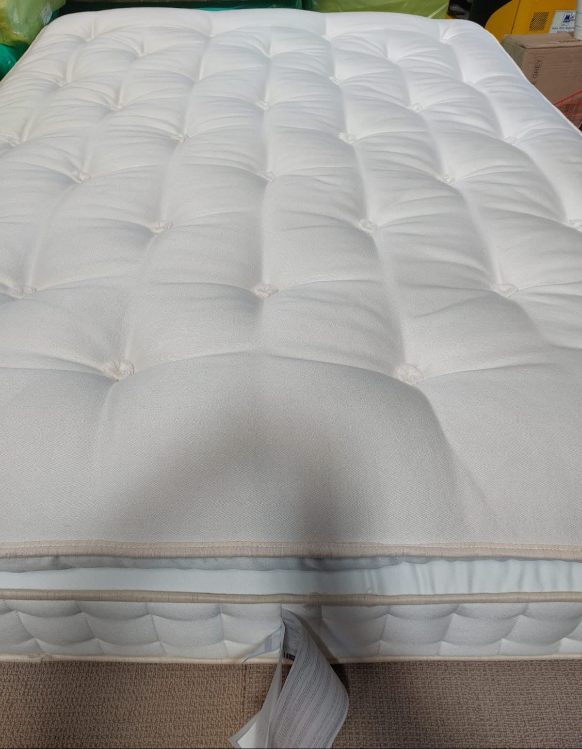 John Lewis British Natural Collection Herdwick Pillowtop 4250, King Size, Regular Tension Pocket Spring Mattress sleep trial