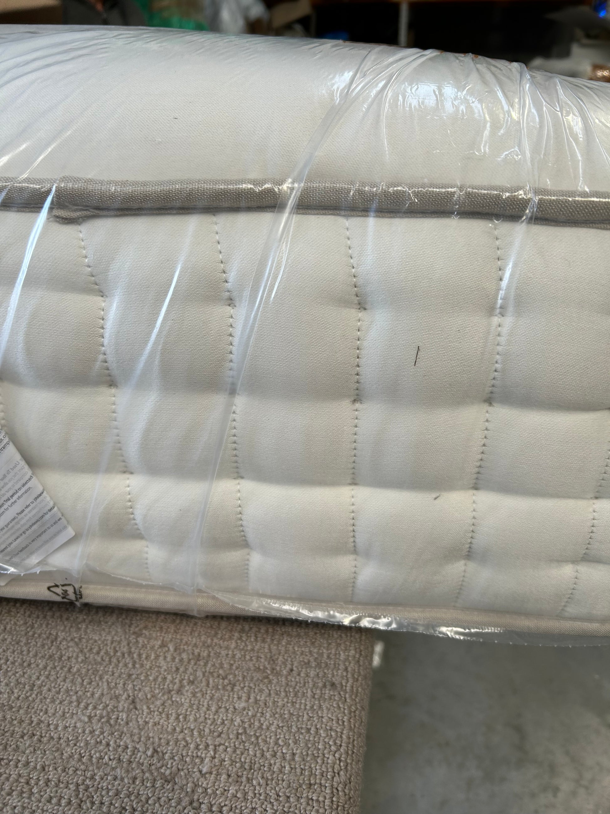 JOHN LEWIS Cashmere 27000 Mattress ZIP LINK REGULAR Super king Pocket