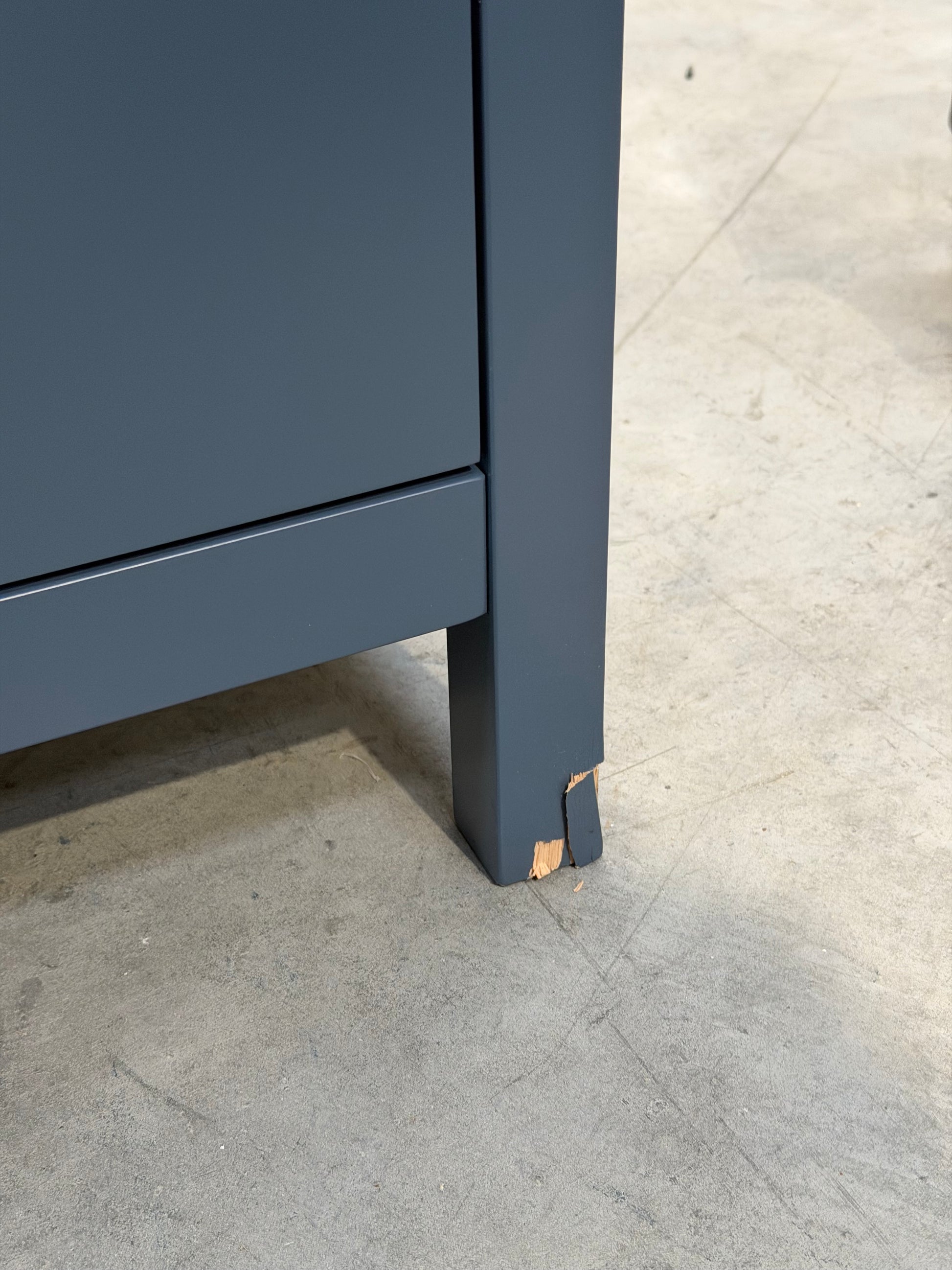 John Lewis Wilton 6 Drawer Chest Denim Blue