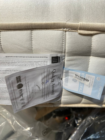 John Lewis Zip Link Herdwick 11000 Mattress Regular Tension Super King Size