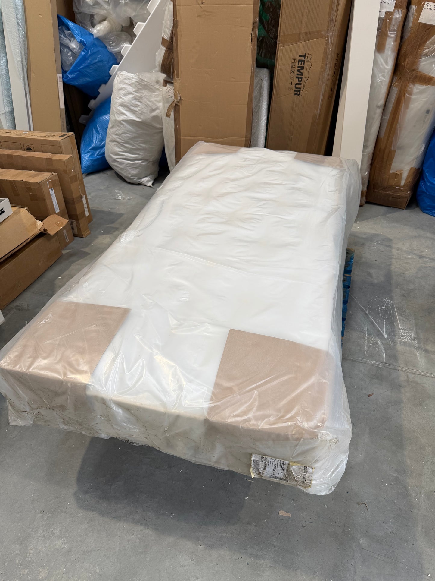 John Lewis British Natural Collection Linen 3250 Zip Link, Firmer Tension, Super King Size