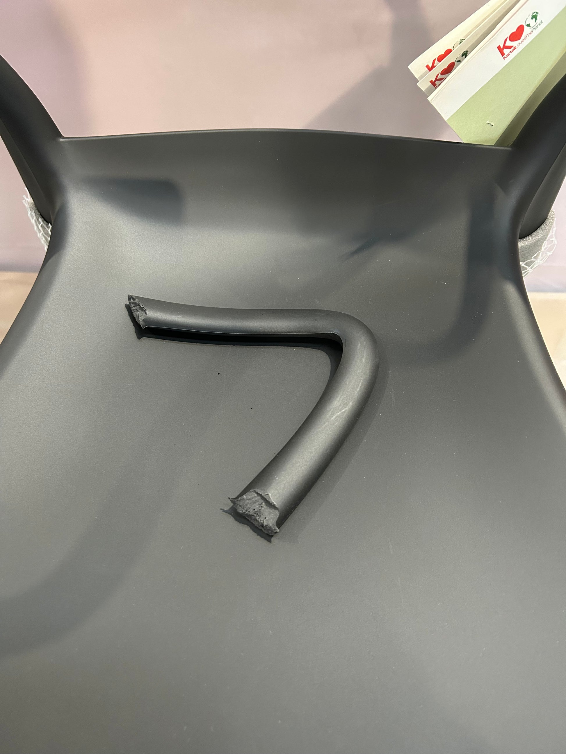 Kartell Philippe Starck for Kartell Masters Chair, Black