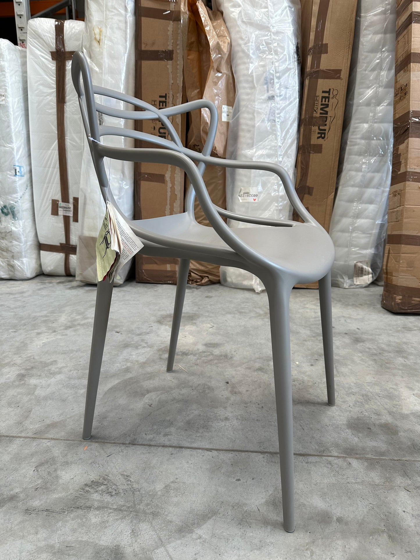 Kartell Philippe Starck for Kartell Masters Chair Grey