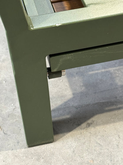 John Lewis Platform Modular 4-Seater Garden Lounging Set, Green