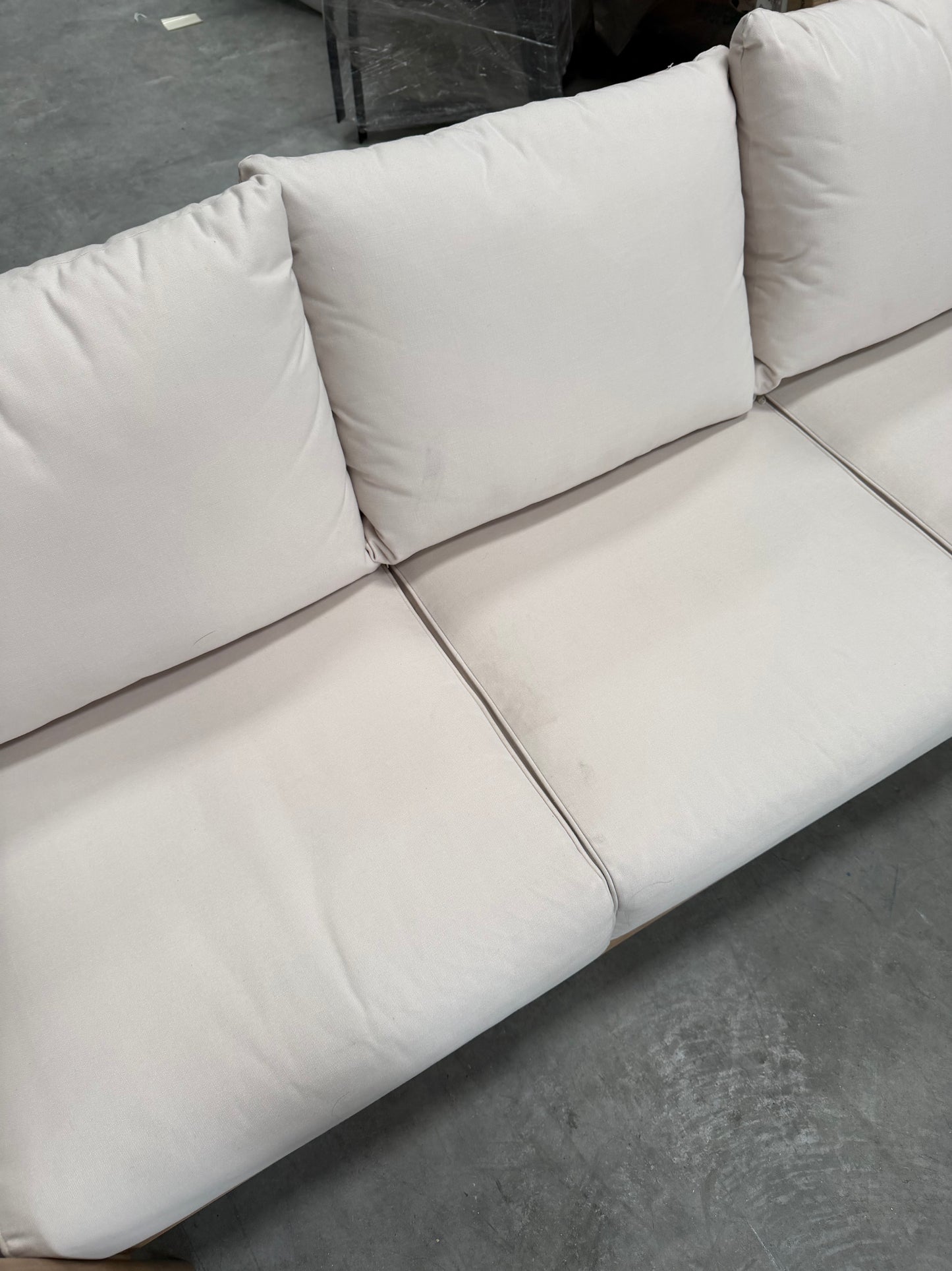 John Lewis Boardwalk 3-Seater Garden Sofa, FSC-Certified Acacia Wood Natural