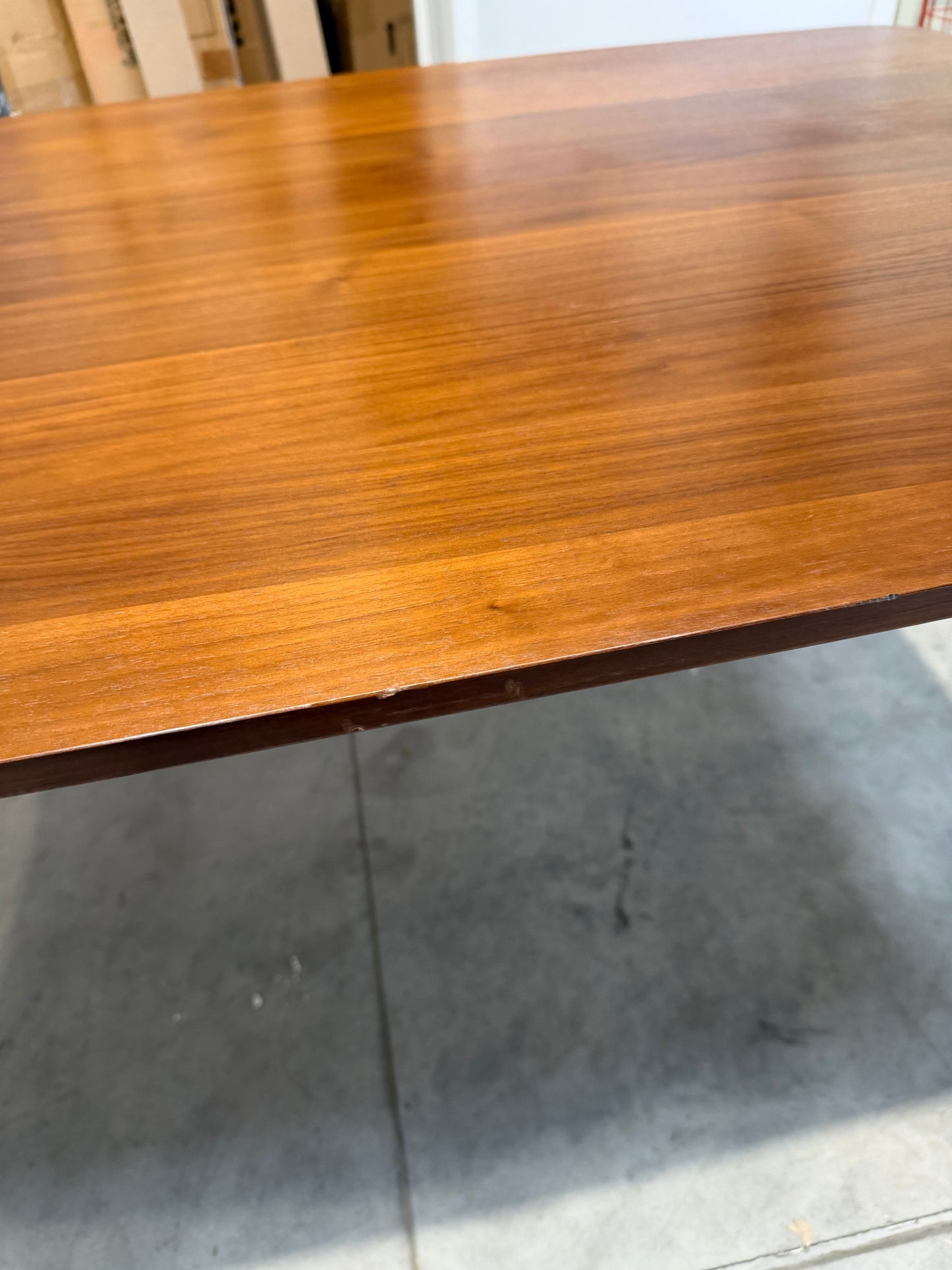 John Lewis Cara 6-10 Seater Extendable Dining Table American Black Walnut