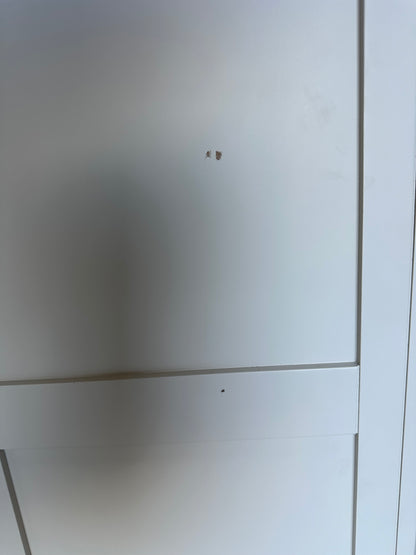 John Lewis Foxmoor Display Cabinet Oak & Cream
