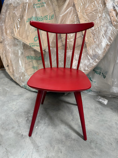 John Lewis Spindle Dining Chair Single Rosehip