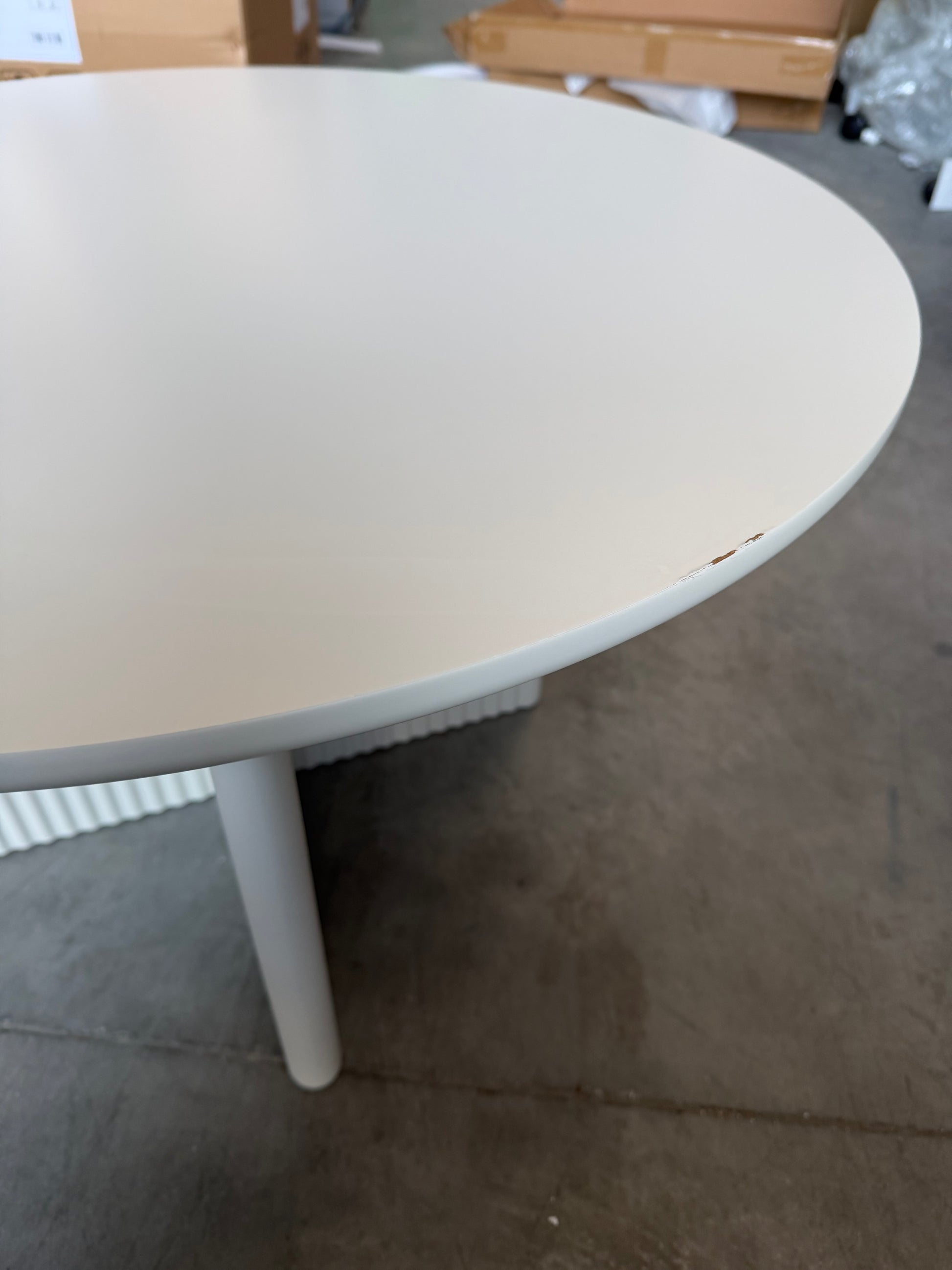 John Lewis Palma Round Coffee Table Greige