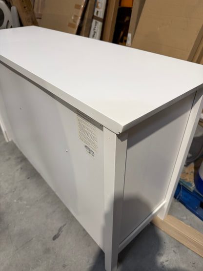 John Lewis Chest of Drawer White Wilton 7 Drawer Chest