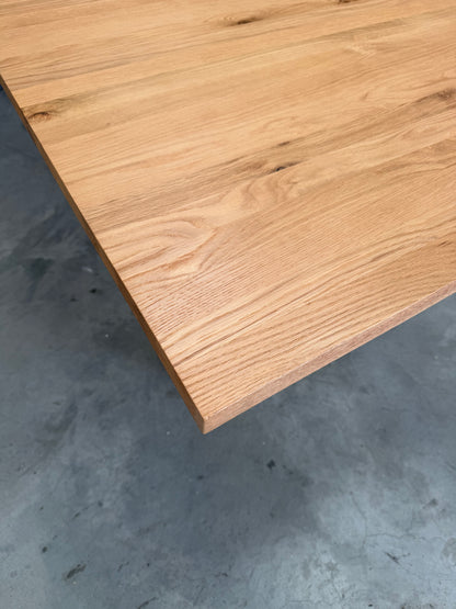 John Lewis Calia 8-10 Seater Extending Dining Table, Solid Oak