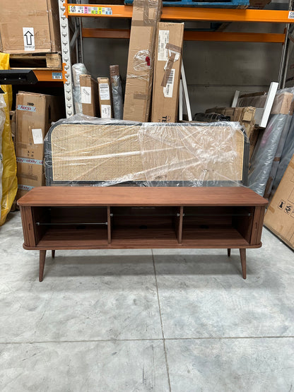 John Lewis Grayson Large TV Unit, Dark Brown