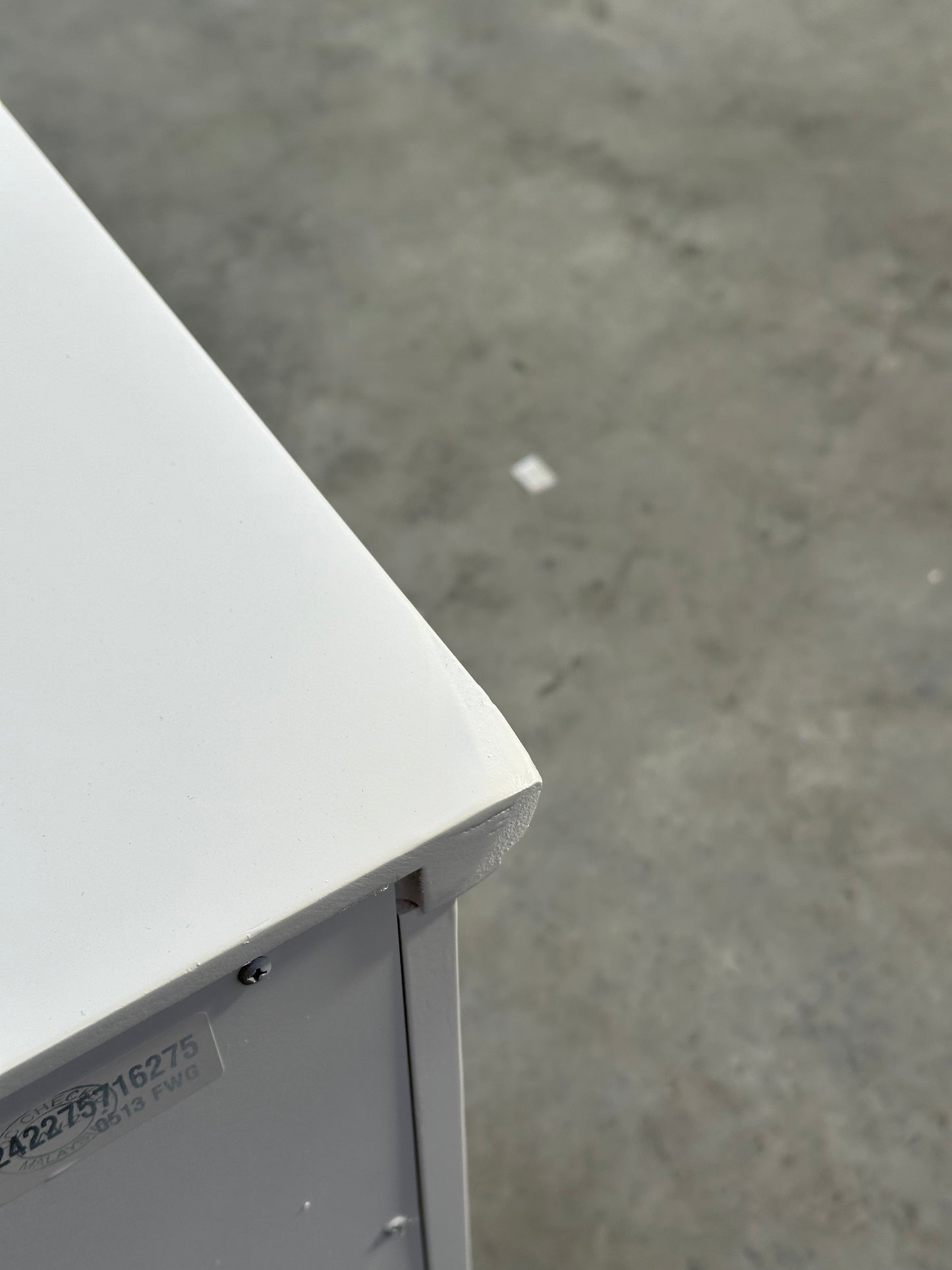 John Lewis Wilton 2 Drawer Bedside Cabinet White Storage