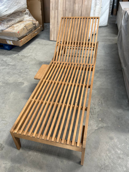 John Lewis Mona Garden Sun Lounger Sunbed  FSC Certified Acacia Wood