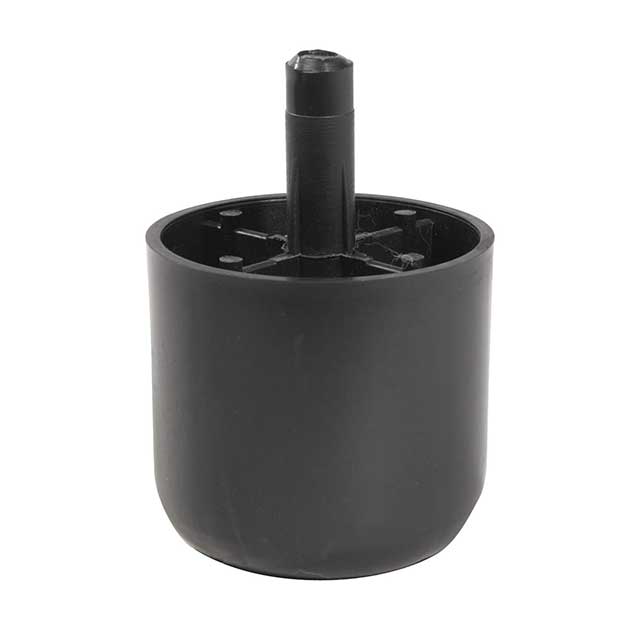 Furniture glide 50mm high push fit/knock in pack of 4 sofa feet, chair and sofa