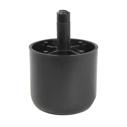 Furniture glide 50mm high push fit/knock in pack of 4 sofa feet, chair and sofa