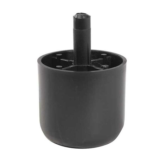 Furniture glide 50mm high push fit/knock in pack of 4 sofa feet, chair and sofa