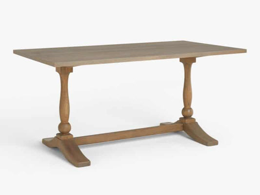 John Lewis Clemence 6-8 Seater Extending Dining Table, Greyed Oak