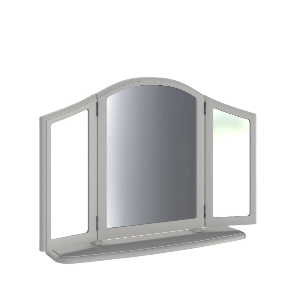 Laura Ashley Clifton Dressing Table Mirror, Dove Grey