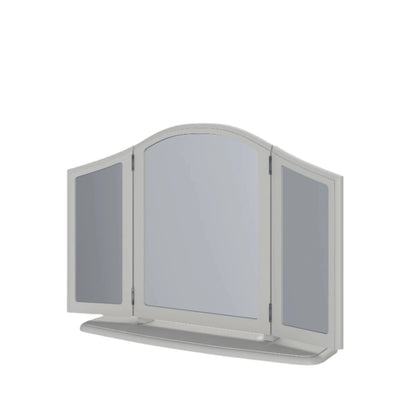 Laura Ashley Clifton Dressing Table Mirror, Dove Grey