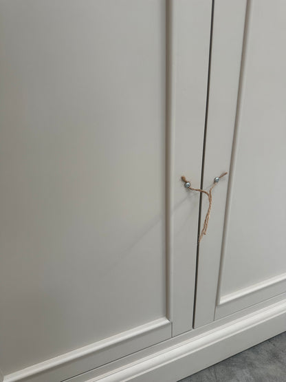 John Lewis Foxmoor Display Cabinet, FSC-Certified, Oak & Cream