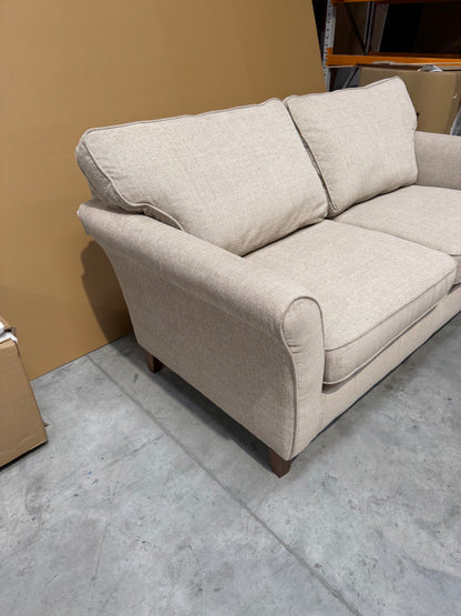 John Lewis Charlotte II Large 3 Seater Sofa Brushed Tweed Mole