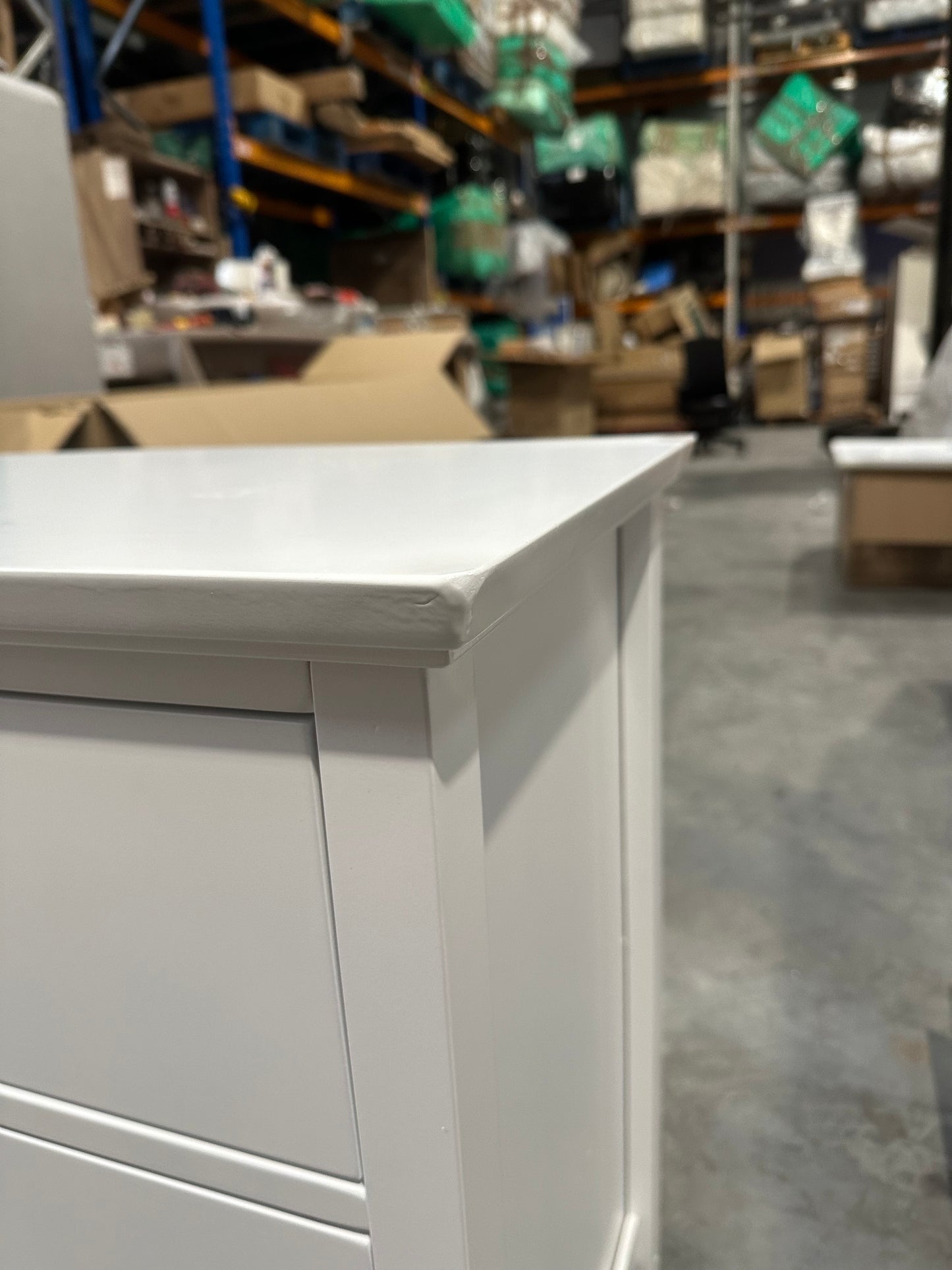 John Lewis Chest of Drawer White Wilton 7 Drawer Chest