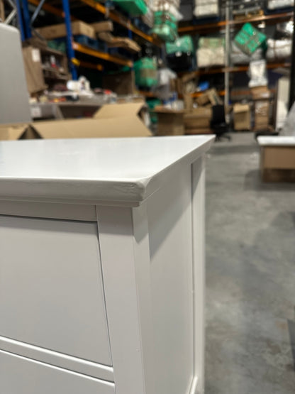 John Lewis Chest of Drawer White Wilton 7 Drawer Chest