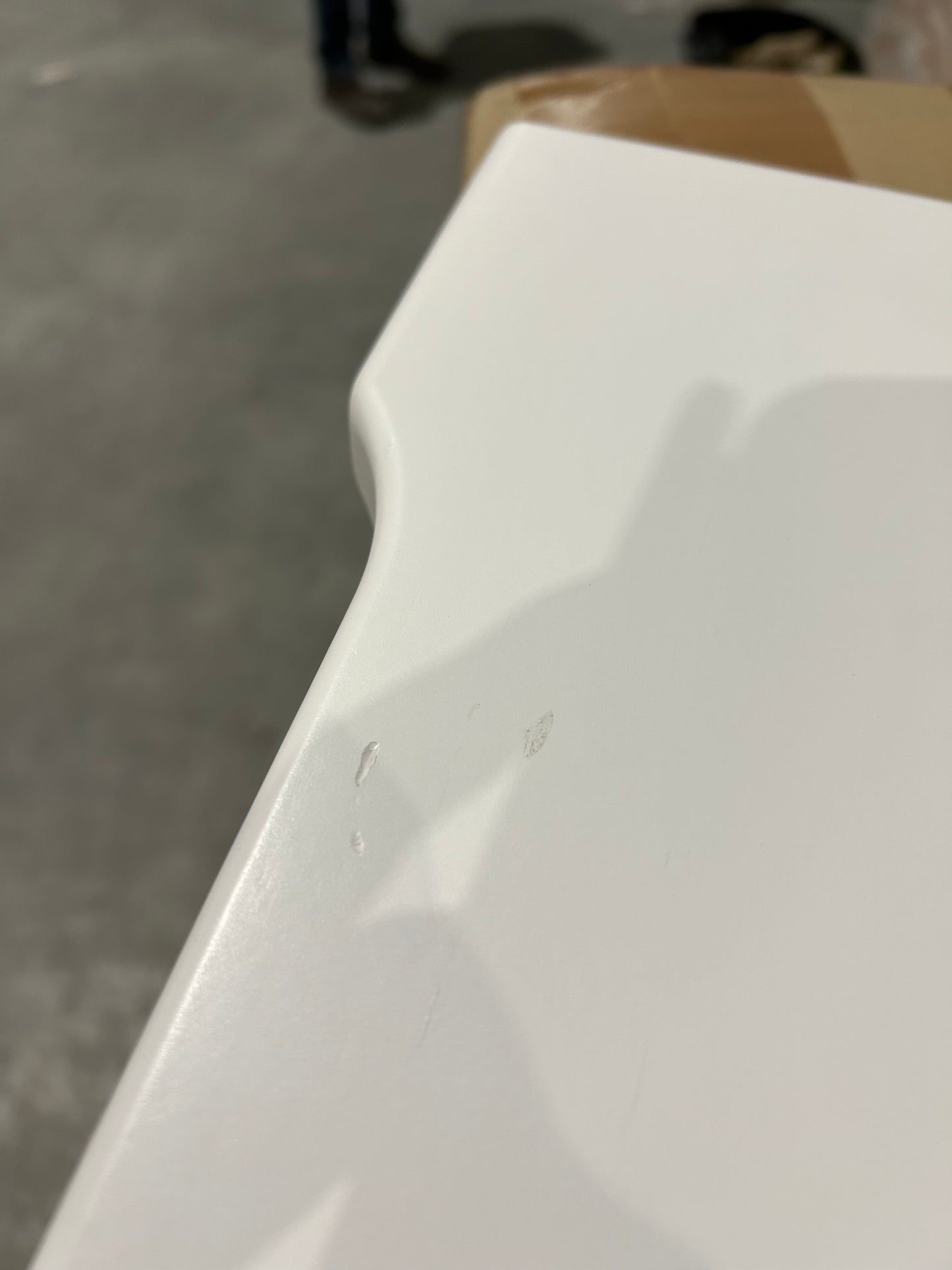 John Lewis & Partners Dual Tone Cot Bed Grey White