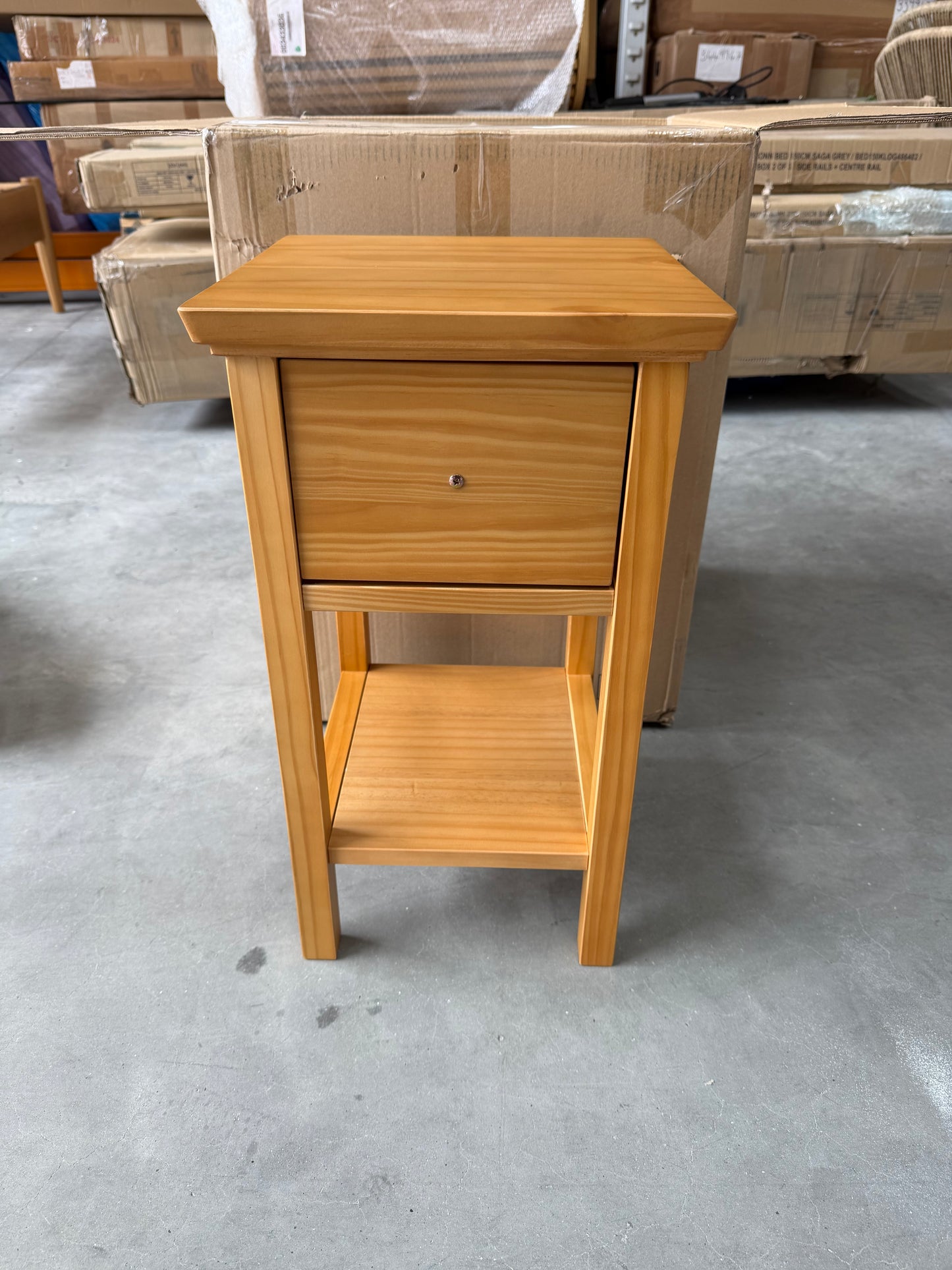 John Lewis Wilton Bedside Table Natural