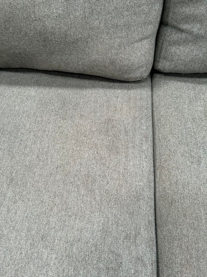 John Lewis Sansa Splayed Arm Sofa Bed with Storage Brushed Tweed Green